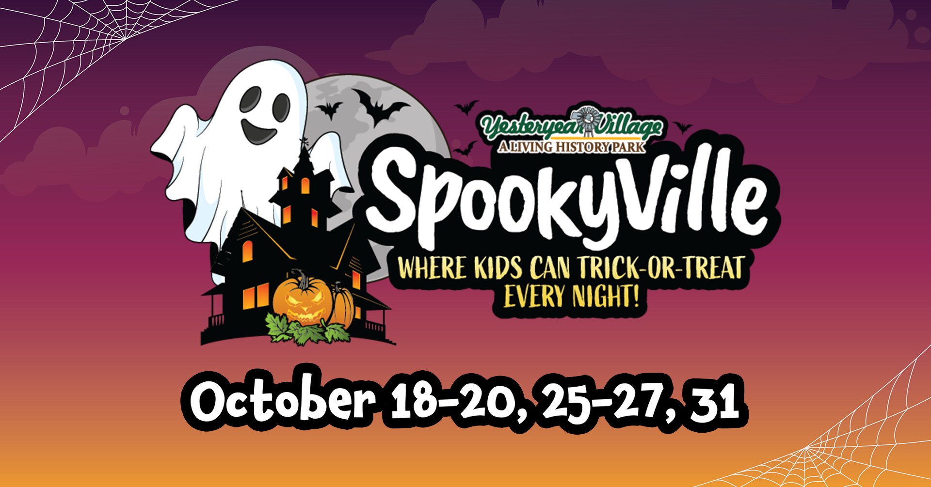 Spookyville in Yesteryear Village: A Safe Way For Kids To Trick-Or-Treat